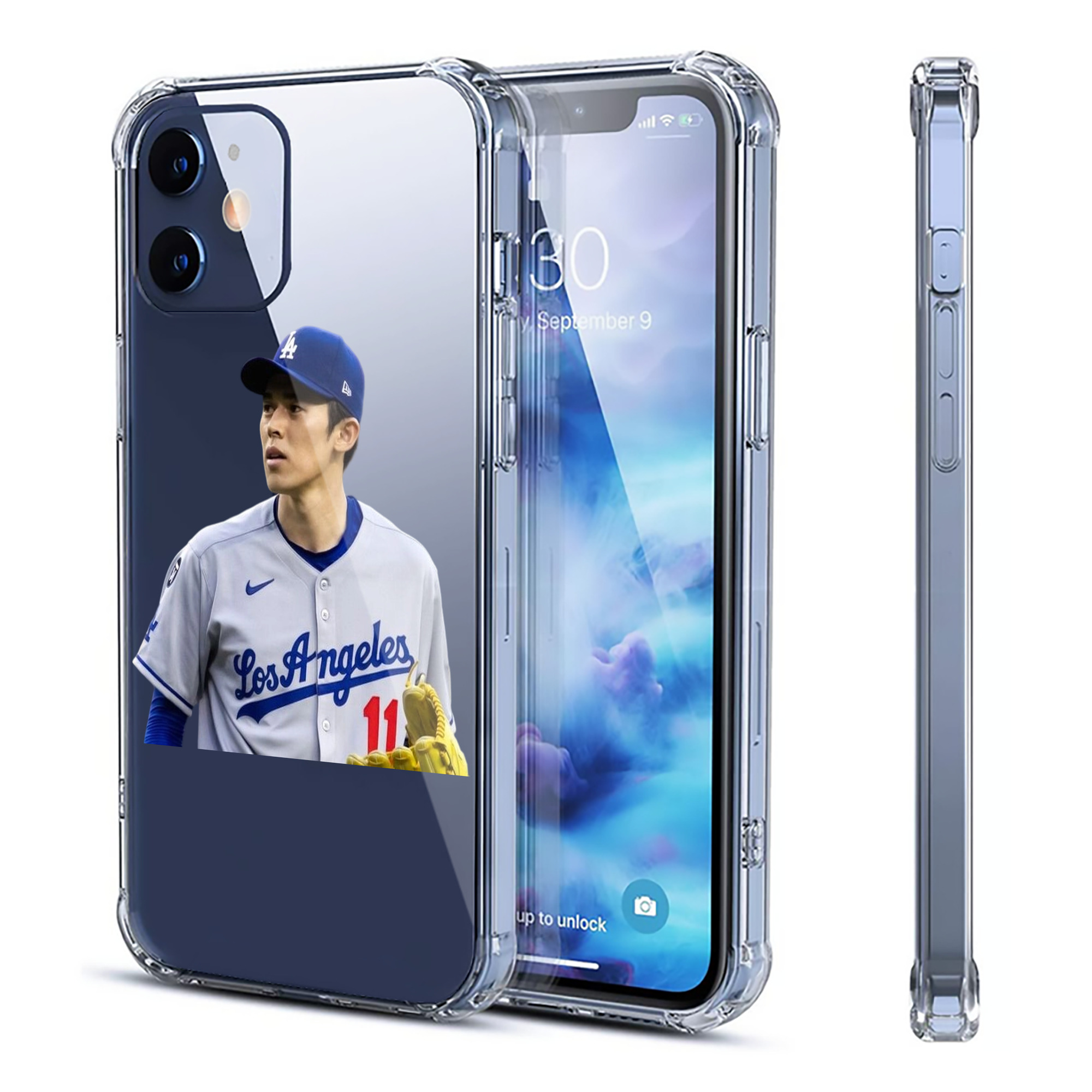  Clear IPhone 12 Case – Soft TPU With UV Print – Enhanced Drop Protection, Precise Fit, Anti-Fingerprint, Customizable Design, Scratch-Resistant, Yellow-Resistant